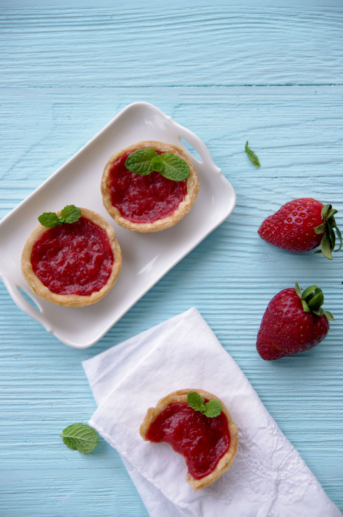 I Eat La.: Recipes for Strawberry Cream Palmiers, Strawberry Jam Tart ...