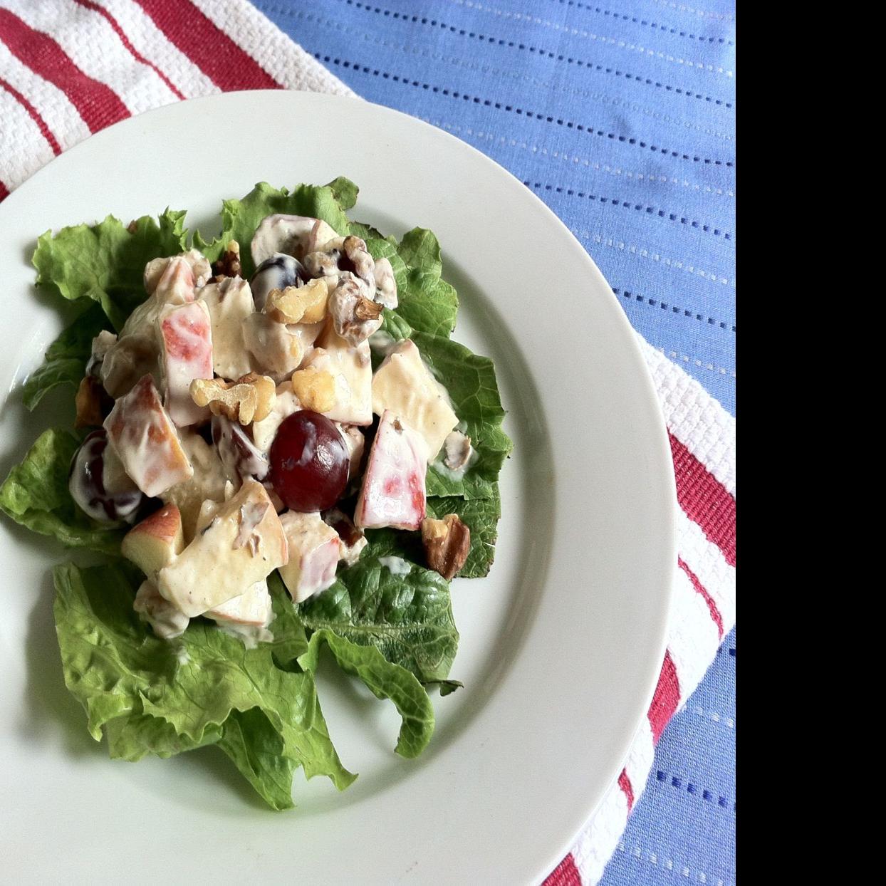 Side Dish Easy Waldorf Salad Travels Well To Picnics Potlucks