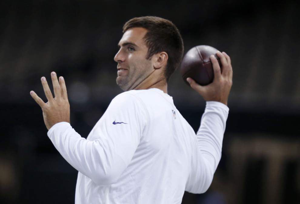 Baltimore Ravens at New Orleans Saints pregame chat at 6 p.m. _lowres