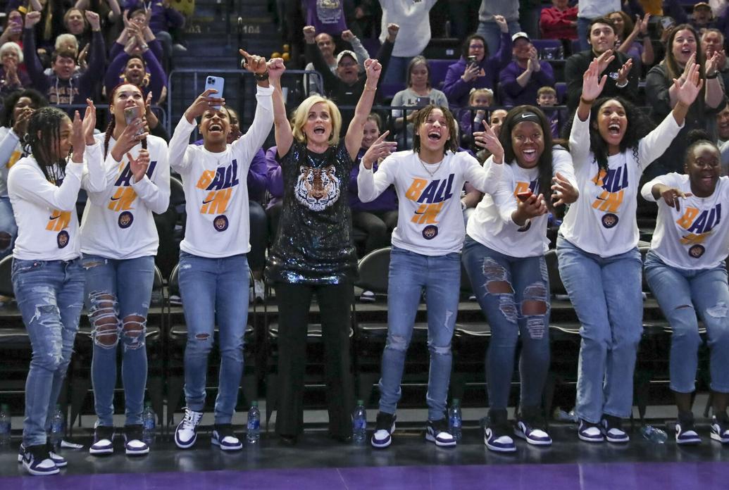 Photos LSU women's basketball team is named No. 3 seed in NCAA