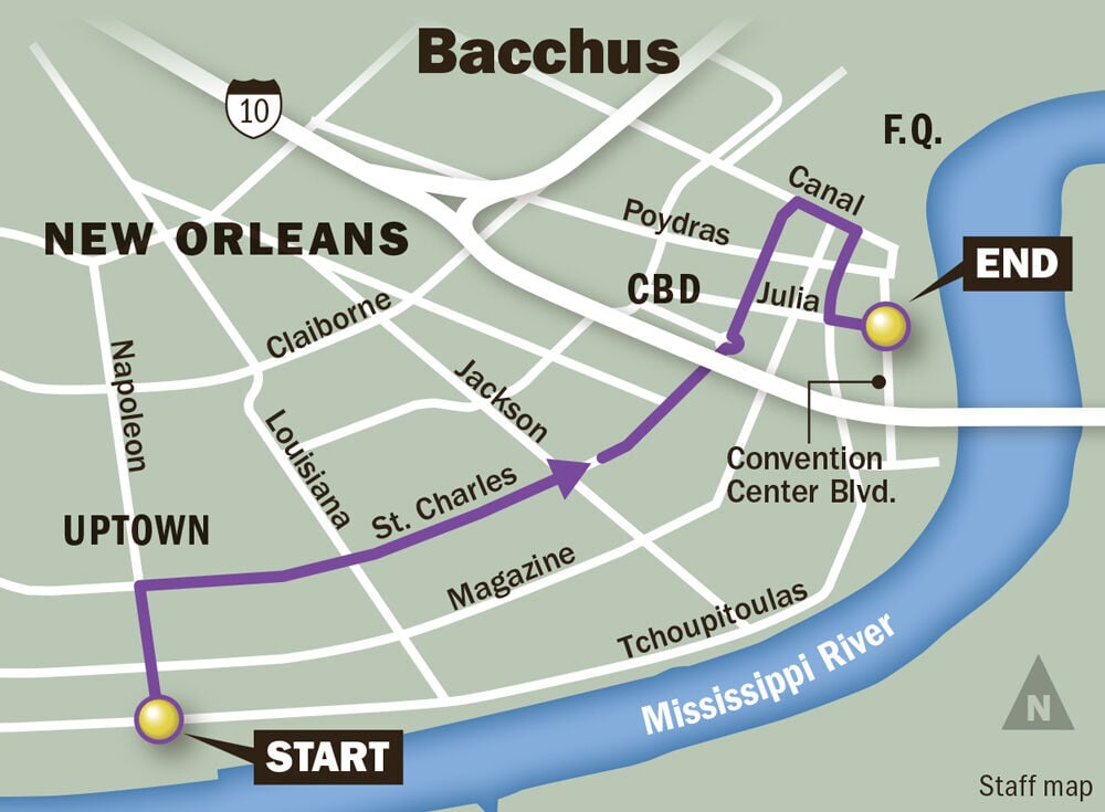 baton rouge mardi gras parades 2025 route map