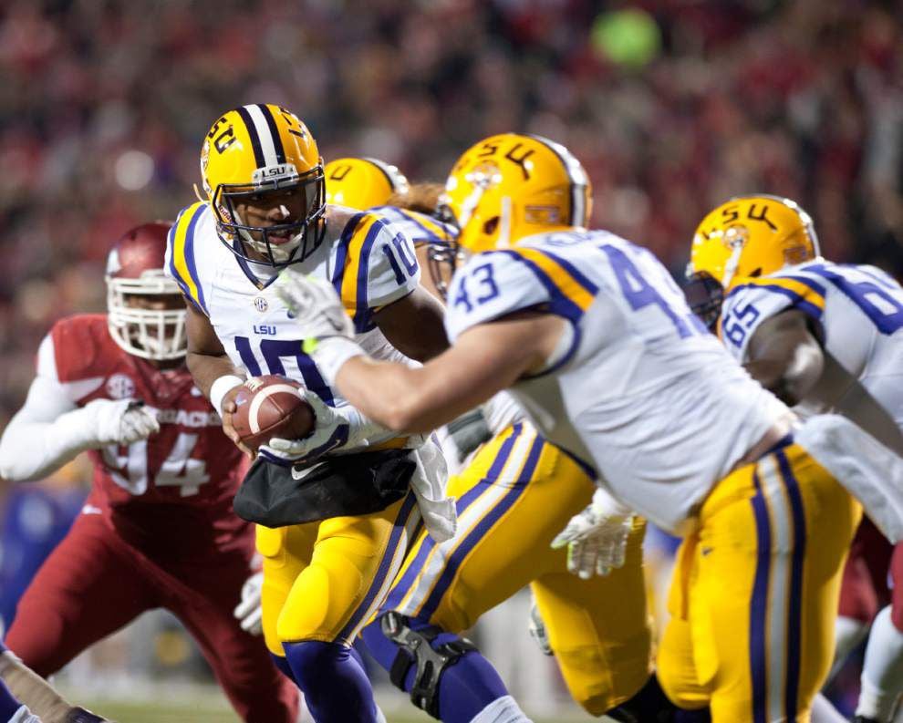 Video: LSU suffers an Alabama hangover in its 17-0 loss to Arkansas _lowres