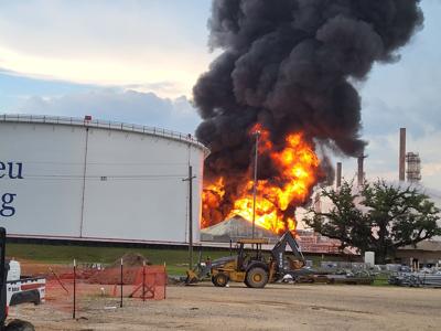 Calcasieu Refinery Co Fire
