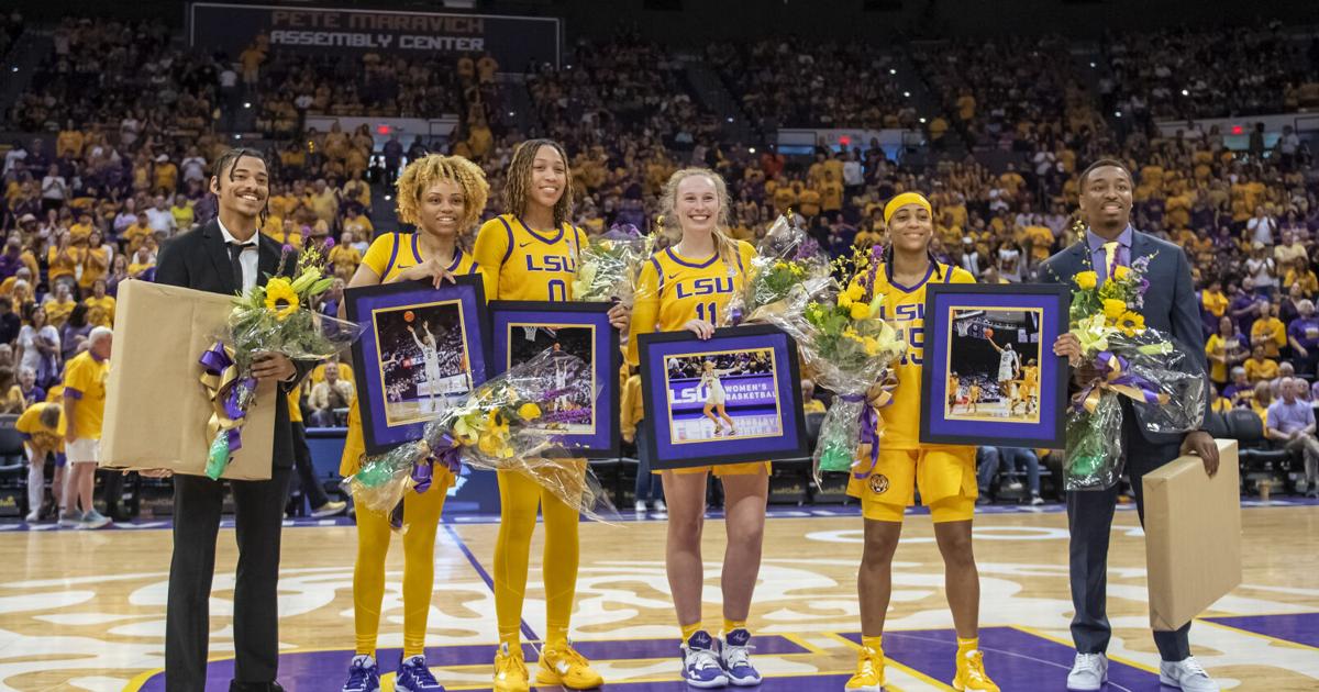 Photos: LSU Women Cap off Regular Season with a Win on Sr. Night ...
