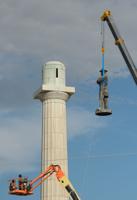 New Orleans completes removal of Confederate monuments with take down of Robert E. Lee statue