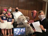 'Best day ever': Lafayette family finalizes adoption as loved ones cheer via Zoom call
