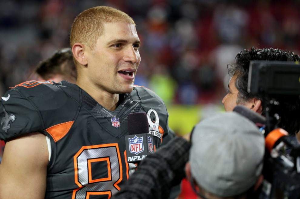 Jimmy Graham Is Grateful to Be Back With the Saints and Confident