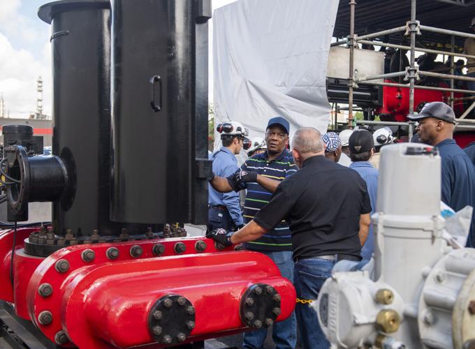 Photos ExxonMobil unveils new equipment as part of 410 million