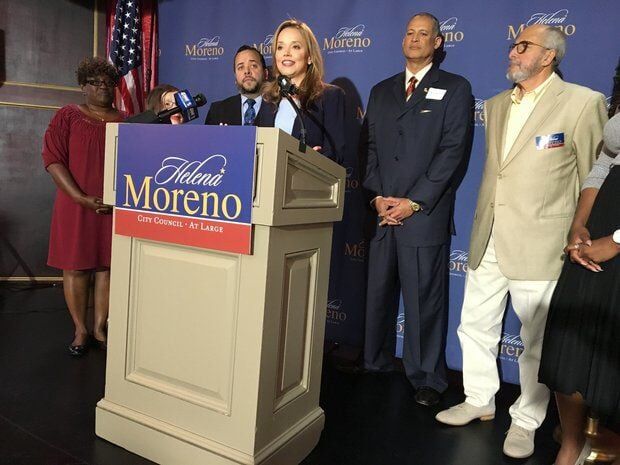 Helena Moreno announces candidacy for City Council at large seat