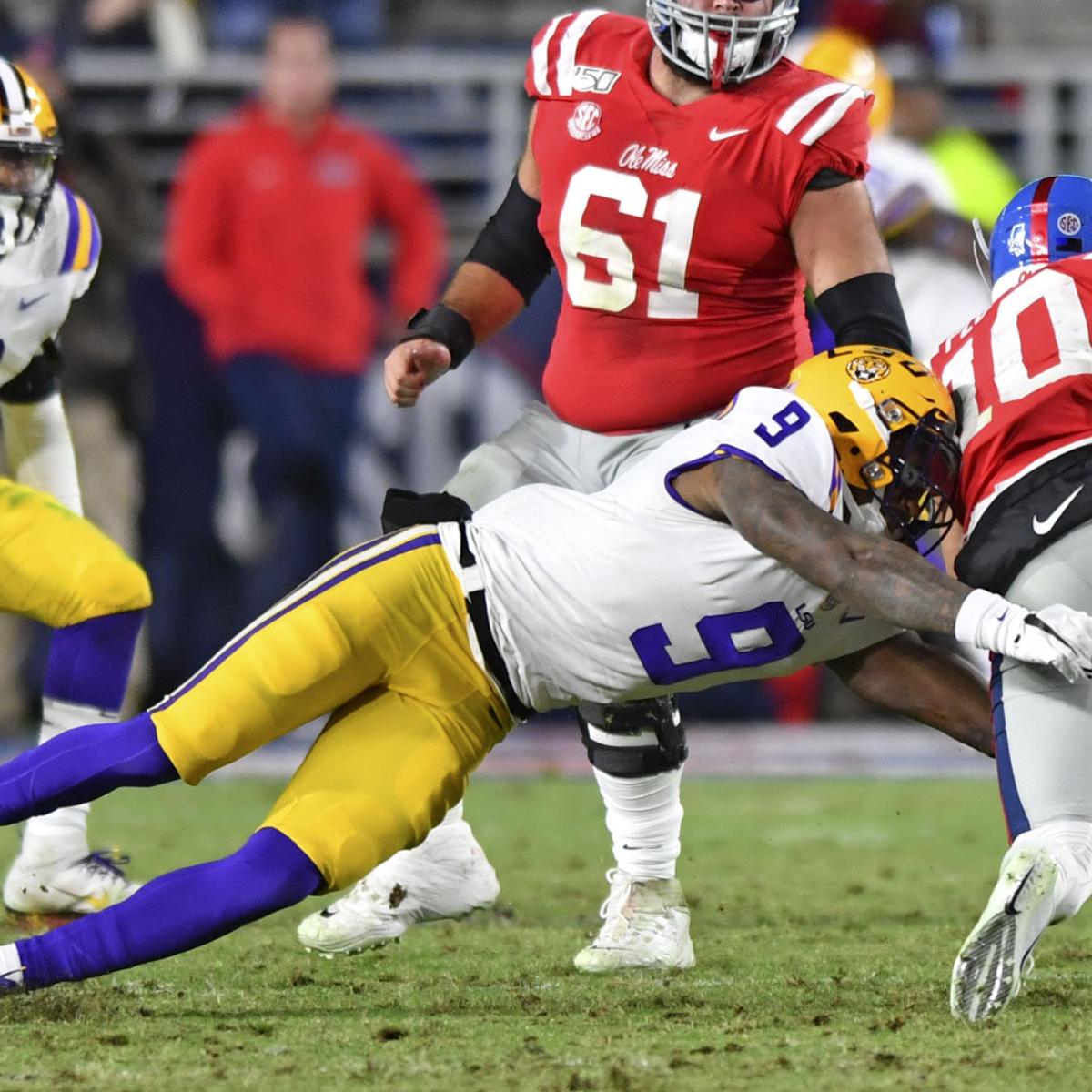 Peek At Lsu Vs Ole Miss Film Inside The Defensive Issues That