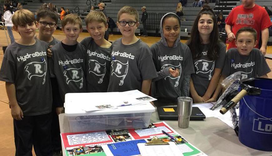 Runnels Elementary School's Robotics Club wins big at first tournament
