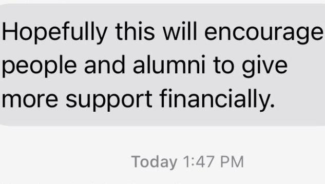 St. Mary's Alumnae Giving Text