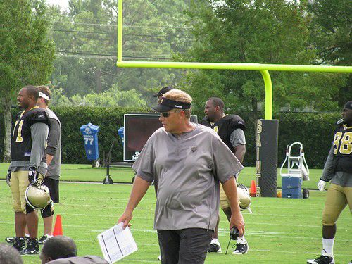 New Orleans Saints Jeremy Shockey during training camp at Millsaps