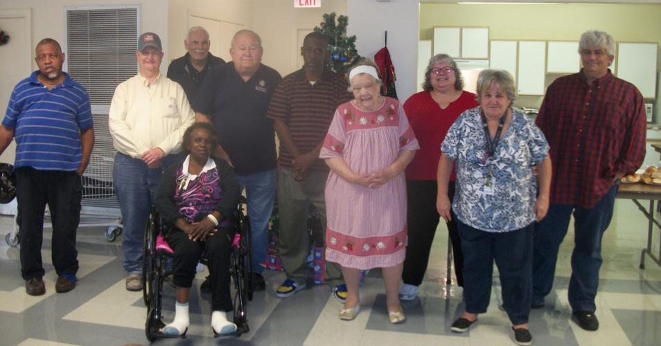 Assisi Heights Apartments celebrate Christmas St. Francisville