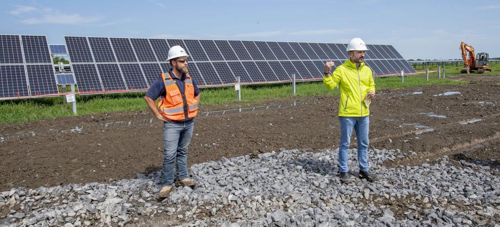 West Baton Rouge Solar Farm Able To Supply Thousands With Power Nears Completion Business Theadvocate Com