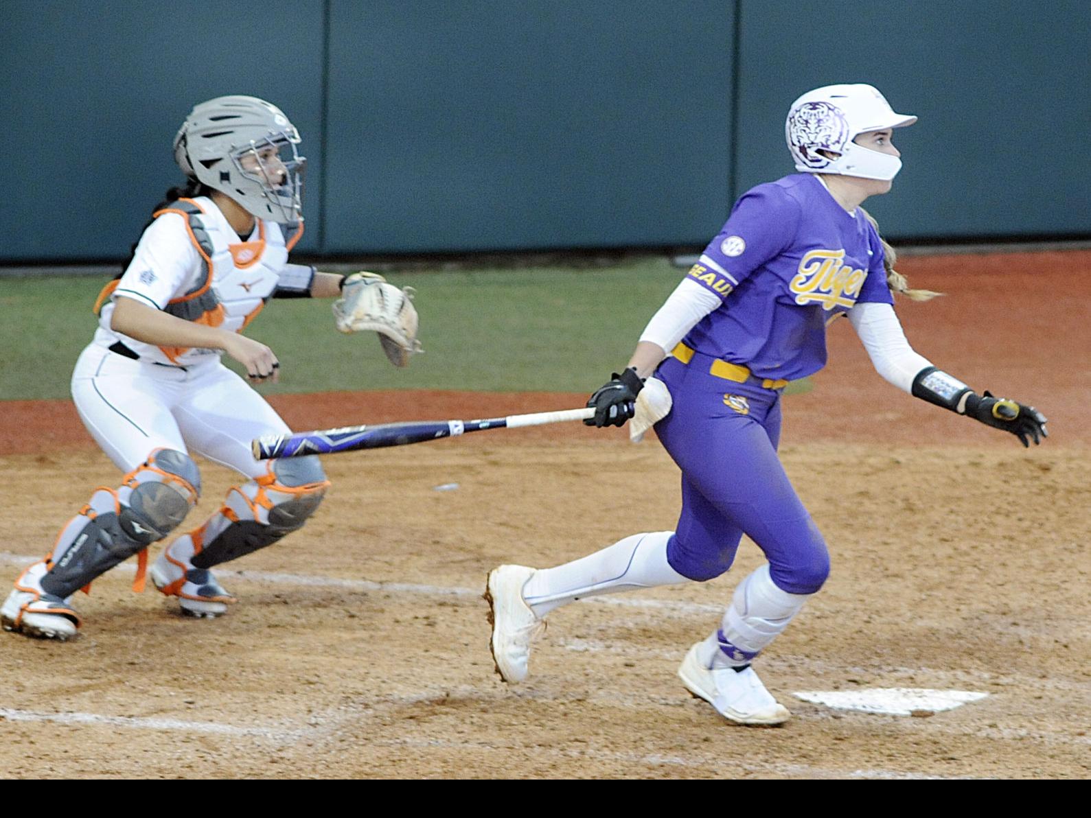 Freshman S Game Ending Homer Lifts Lsu Softball Team Past Oklahoma State Lsu Theadvocate Com