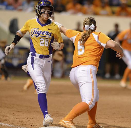 Tennessee surprises LSU softball team, scores 75 win to knock Tigers