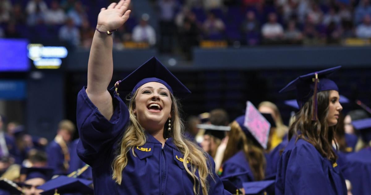 Photos: LSU boast record graduates in Spring 2022 | Photos ...