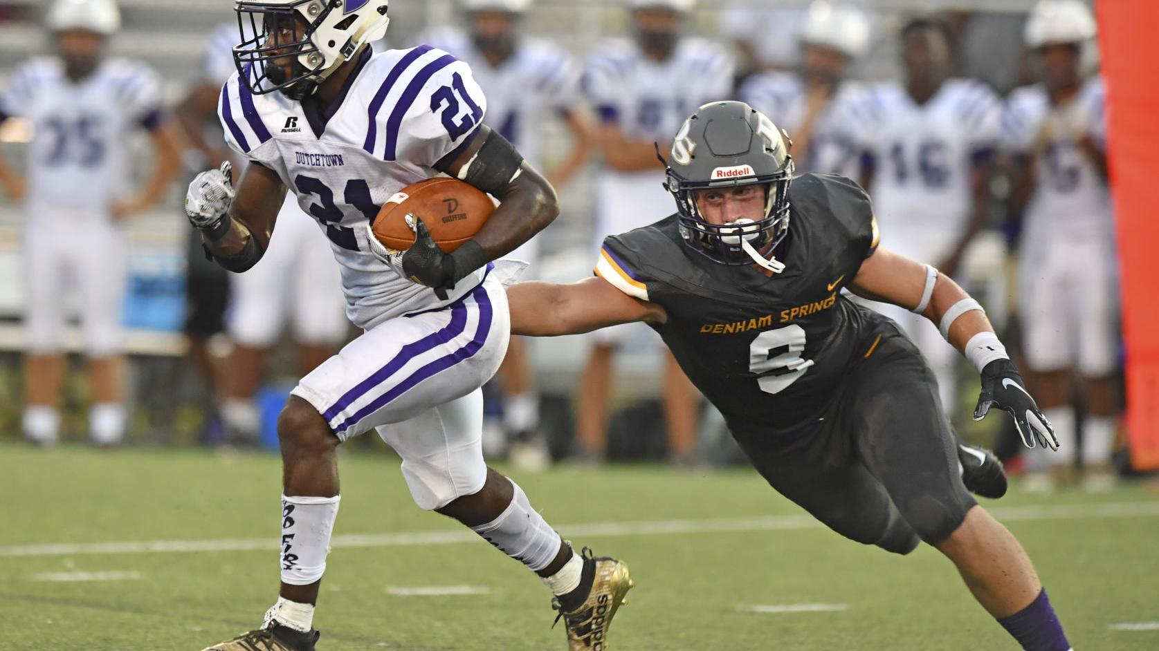 Photos: Dutchtown defeats Denham Springs 17-7 Thursday in jamboree play