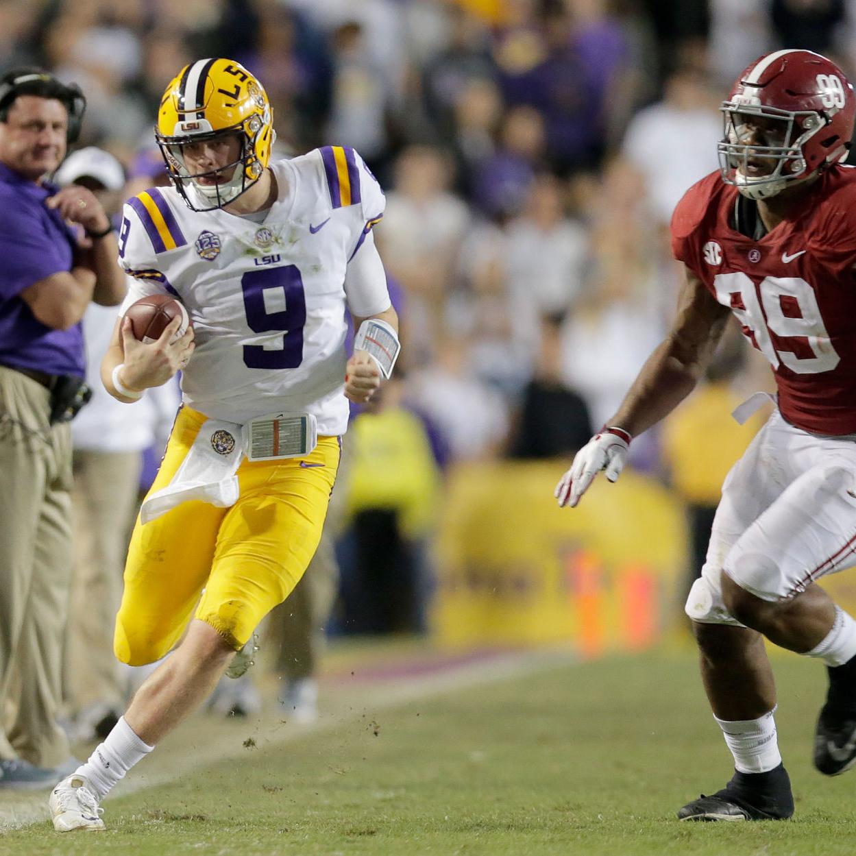 Espn Ranked The Top 25 Players In The Lsu Alabama Showdown