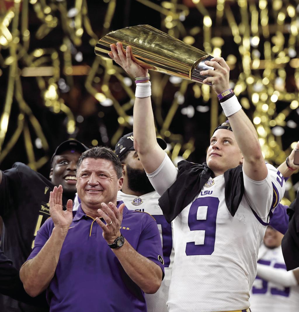 Lsu S National Champions Get Heroes Welcome In Parade Ceremony I Ll Never Forget This Lsu Theadvocate Com Joe burrow, ed orgeron react to lsu defeating clemson in championship | college football on espn. lsu s national champions get heroes