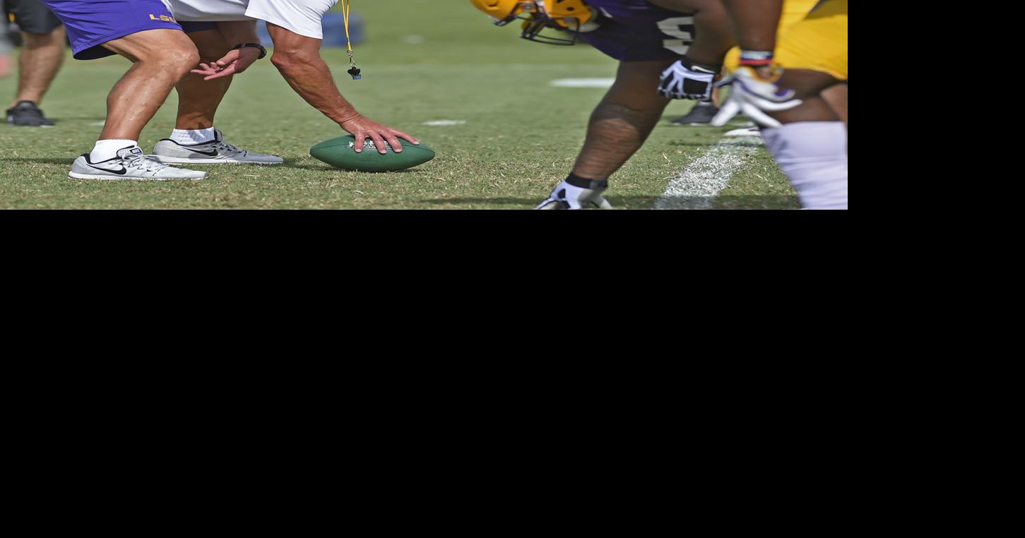 The 'Big Cat' drill is back on LSU football's first day of full pads