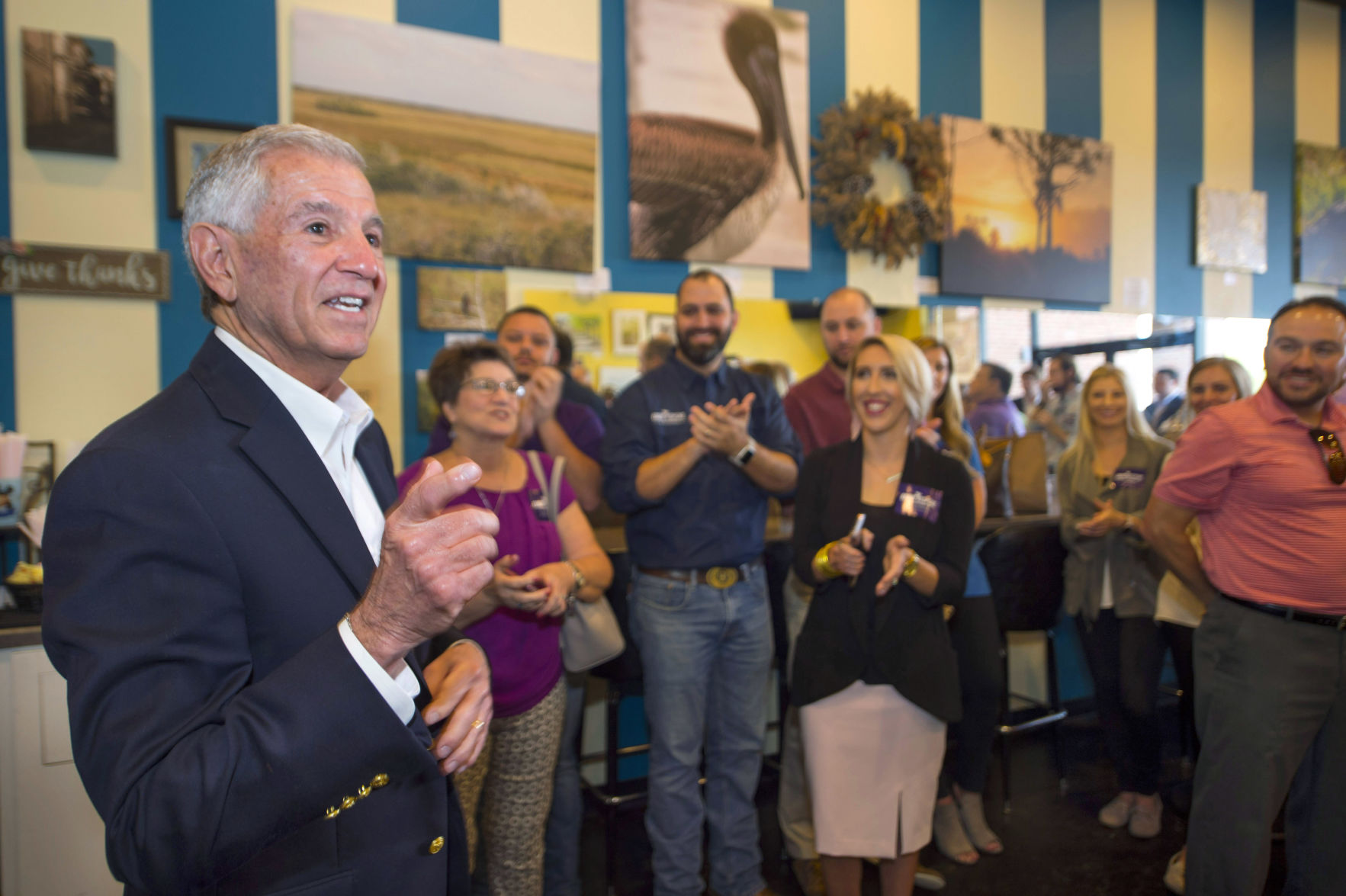 John Bel Edwards calls Eddie Rispone 'godfather' of Louisiana's ...