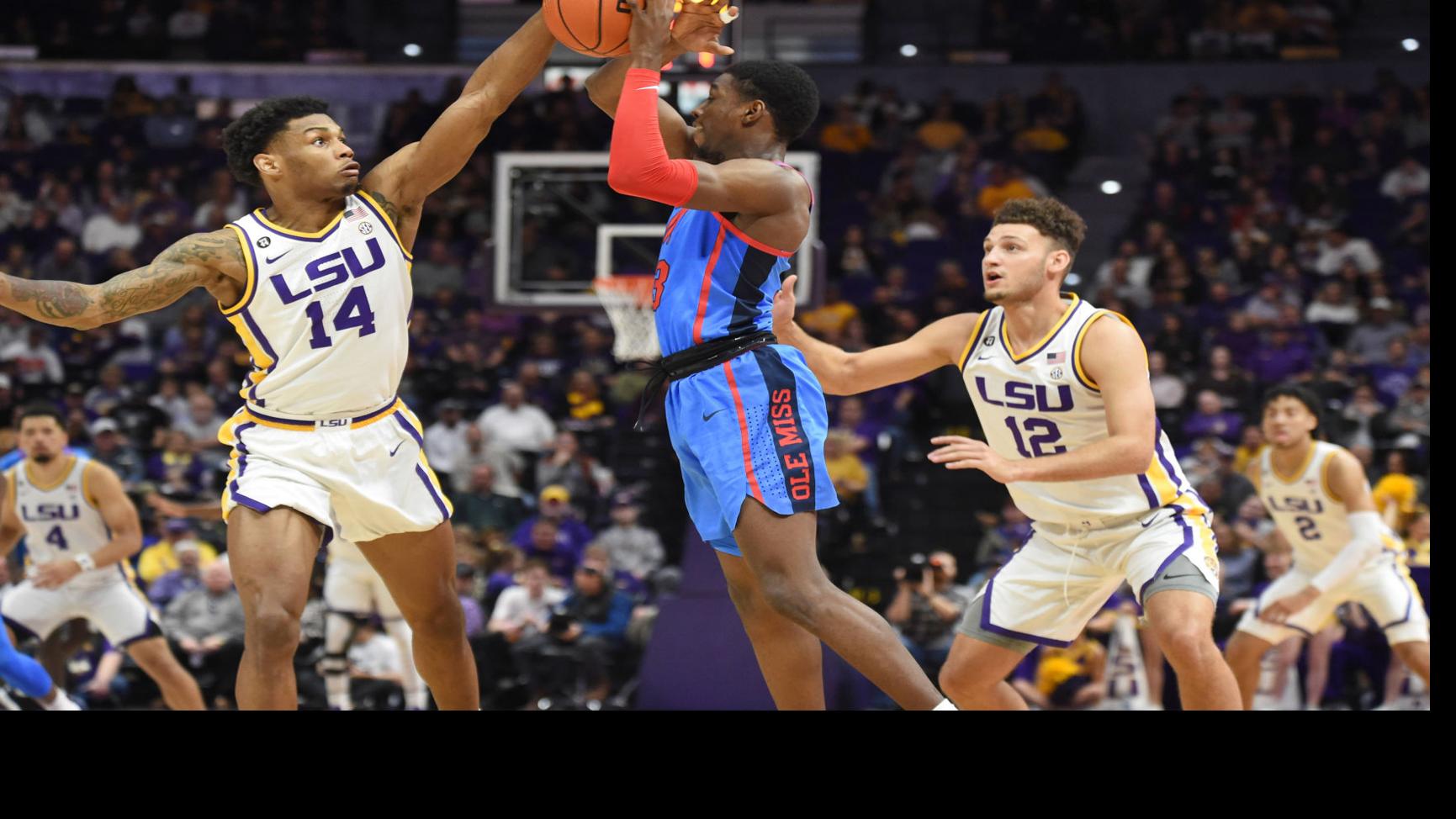Photos: LSU defeats Ole Miss 73-63, 50th anniversary of Pete Maravich's NCAA hoops career scoring record marked at PMAC