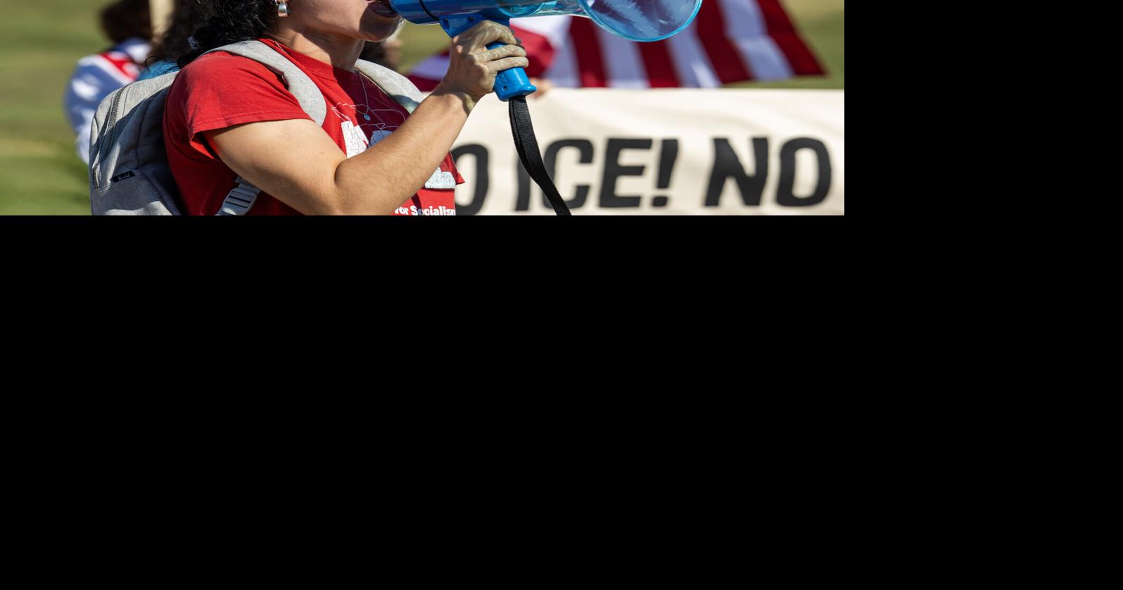 'Desperate for solutions': Protests in Capitol Region draw hundreds opposed to immigration sweep