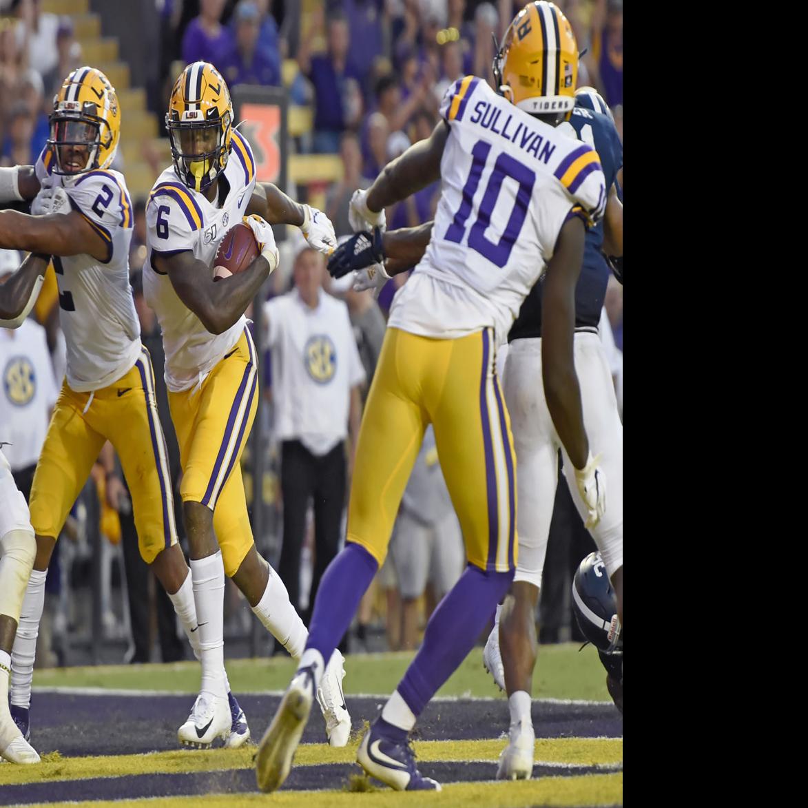Lsu 55 Georgia Southern 3 Check Out A Summary Of How They Scored