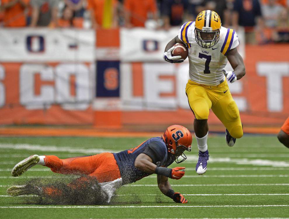 Photos: LSU running back Leonard Fournette, Tigers run through Syracuse in the Carrier Dome _lowres