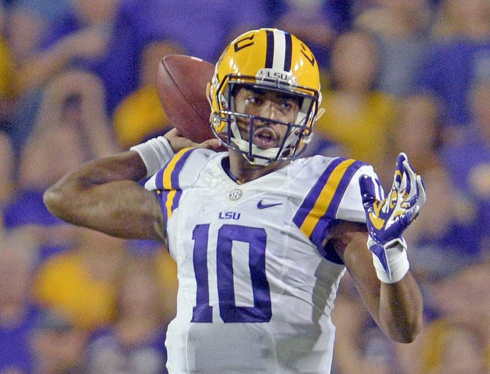Video: LSU quarterback Anthony Jennings says Tigers offense just tried to take what Kentucky defense gave them _lowres
