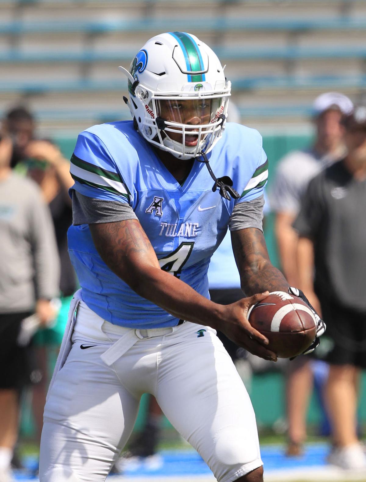 Thin Tulane offensive line struggles in spring game Tulane
