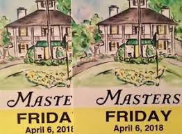 What does it cost to attend the Masters? It helps to know a guy or