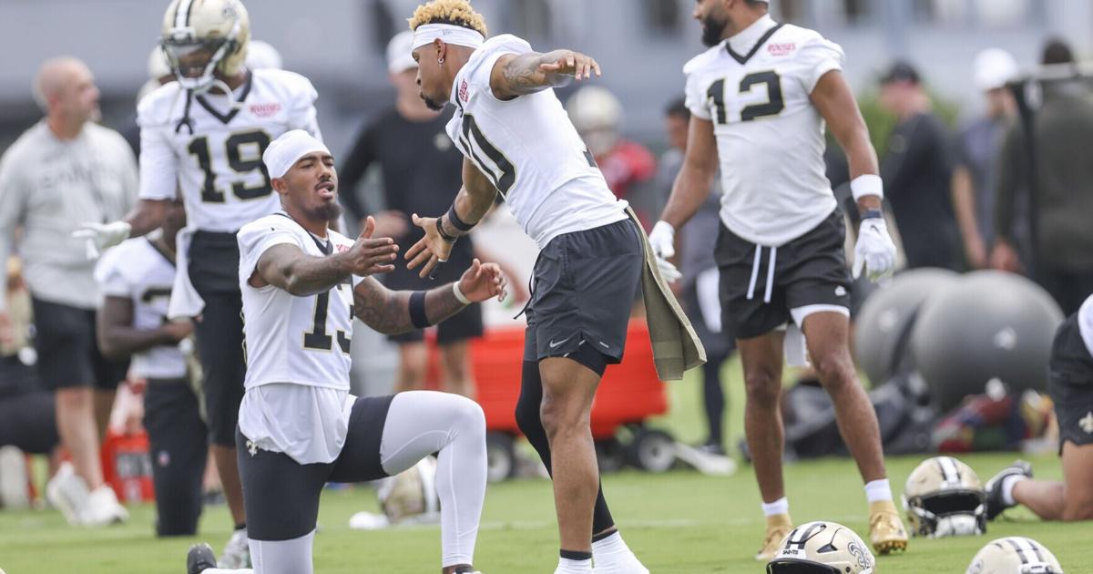 If all goes to plan, the Saints will have their deepest, most talented WR corps in years