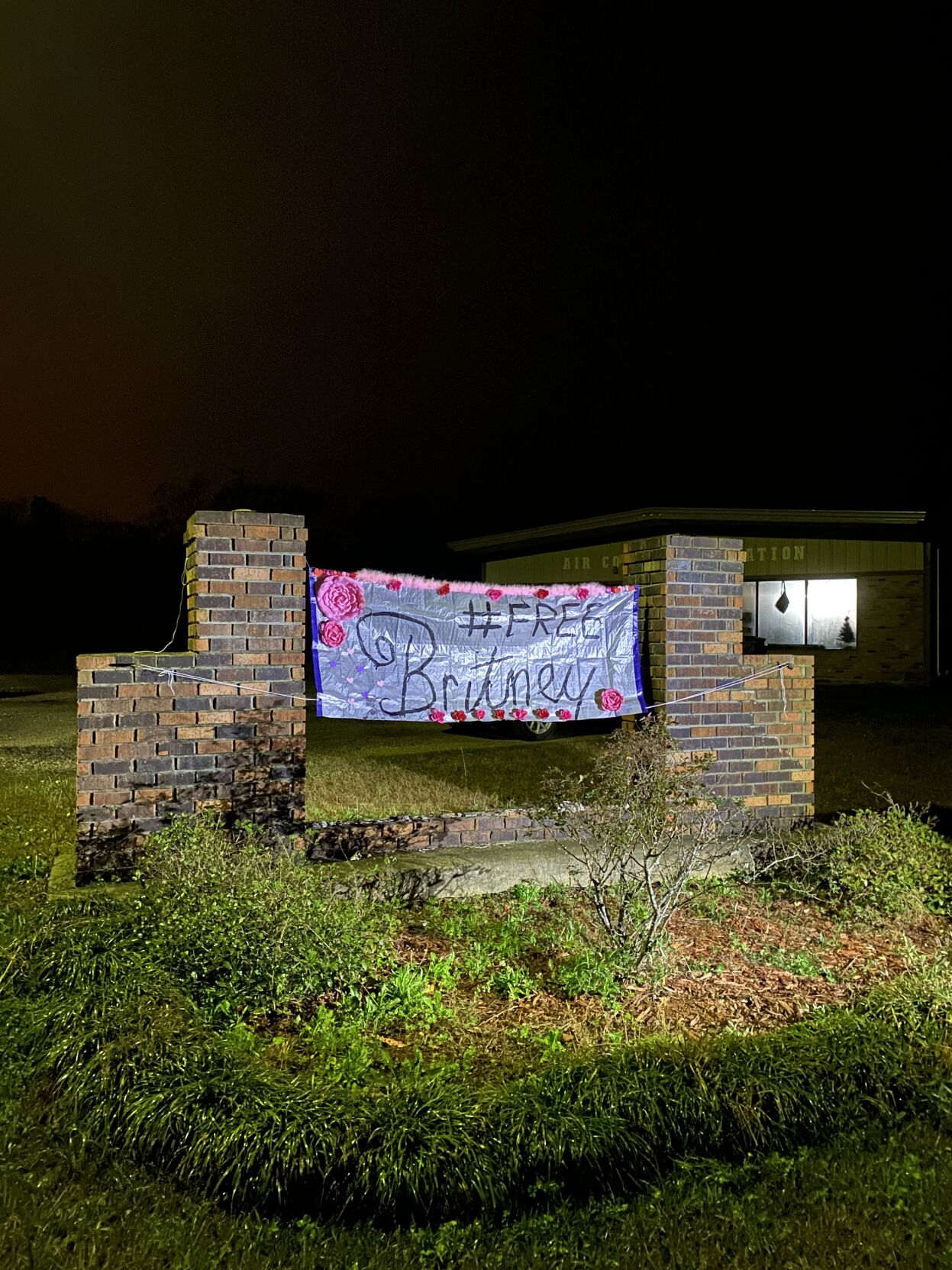 'Free Britney' banner flies in Kentwood, Britney Spears' hometown ...