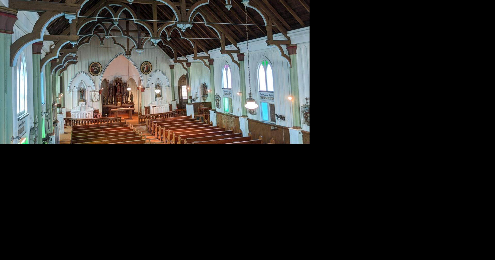 Diese Kapelle in Louisiana ist eine der letzten neugotischen Kirchen im ...