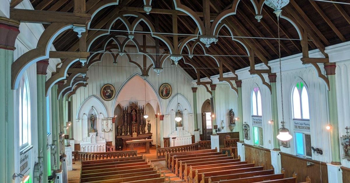 Diese Kapelle in Louisiana ist eine der letzten neugotischen Kirchen im ...