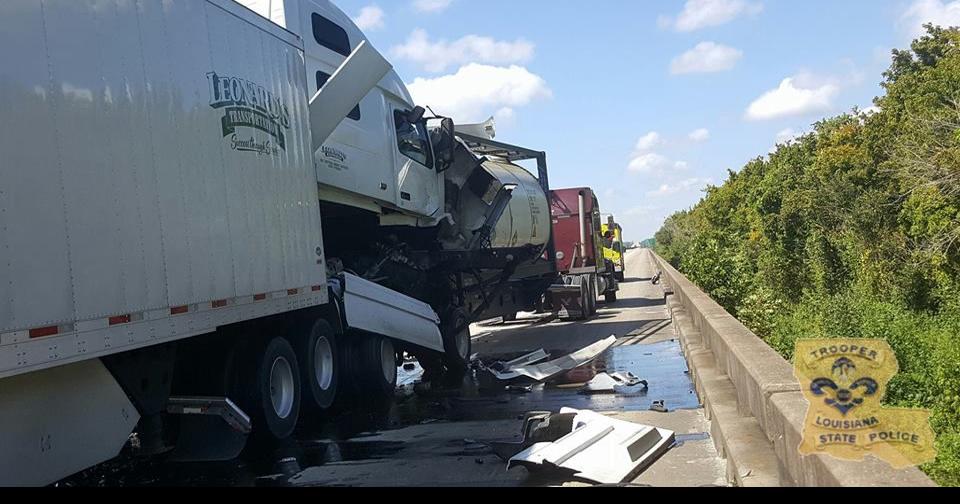 All lanes open on I10 west near Ramah after crash closes them for