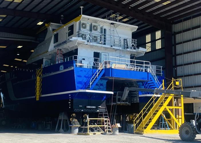 The Vincent Senior Living residents experience boatbuilding firsthand