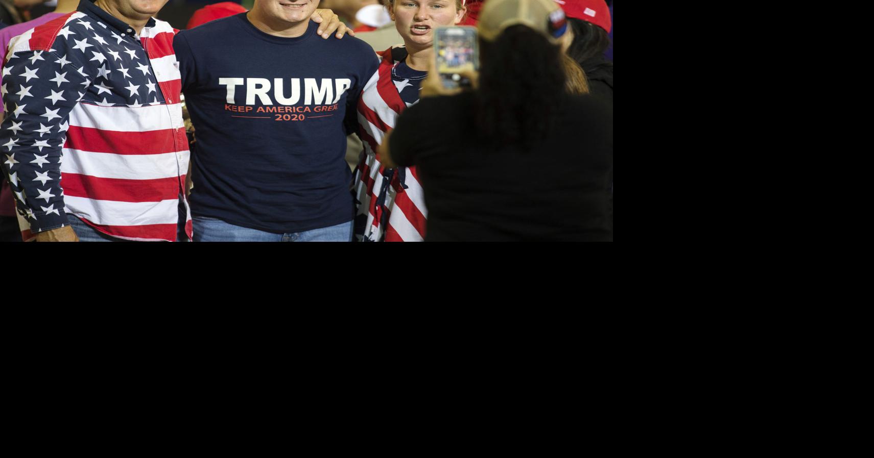 Photos: Crowd begins arriving for President Trump rally in Lake Charles ...