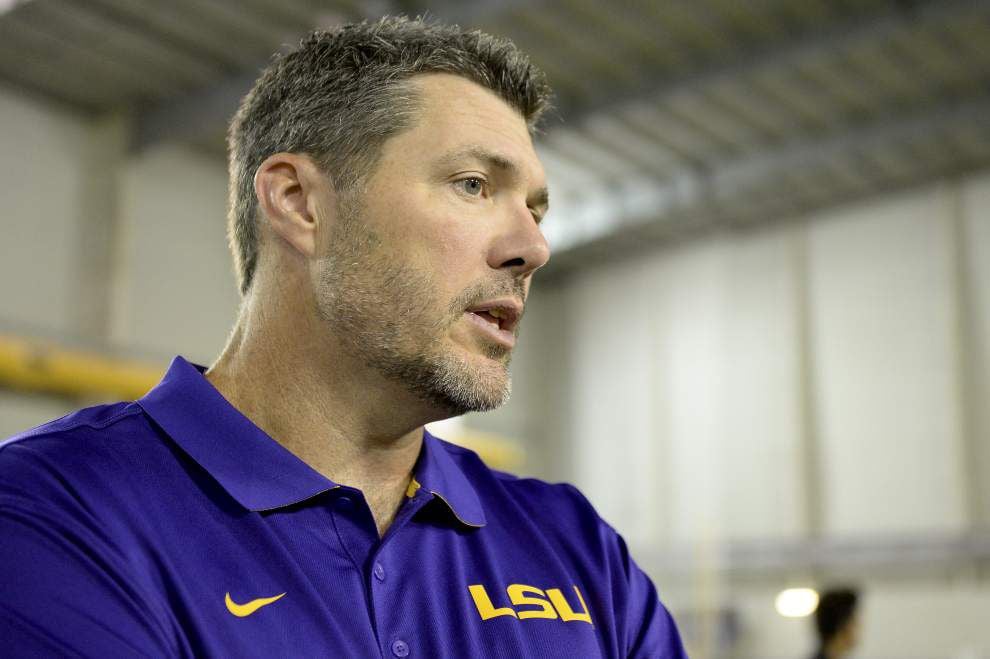 LSU offensive linemen are buying coach Jeff Grimes' mental approach _lowres