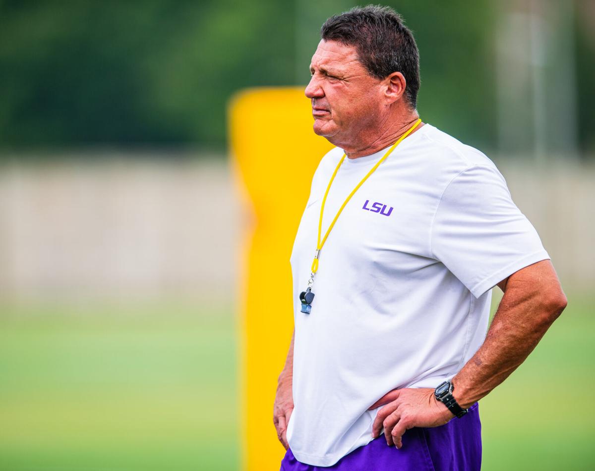 Ed Orgeron Says Most Lsu Football Players Have Caught Coronavirus Already 3 4 Are Sick Now Lsu Theadvocate Com