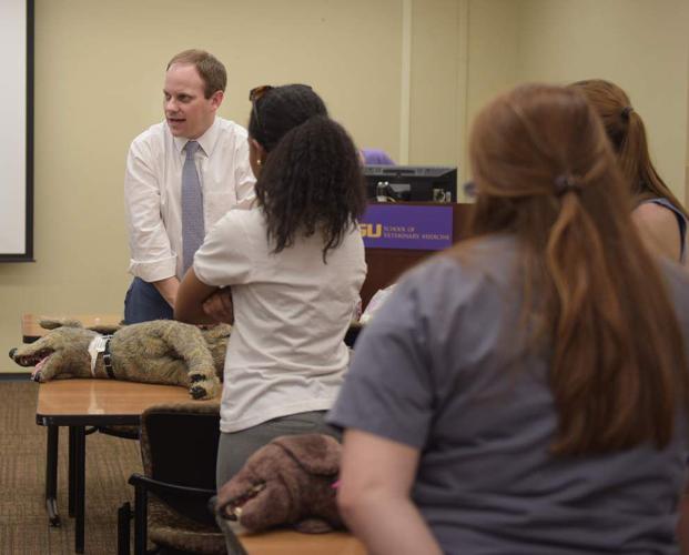 CPR for animals exists, and LSU vet school wants emergency responders