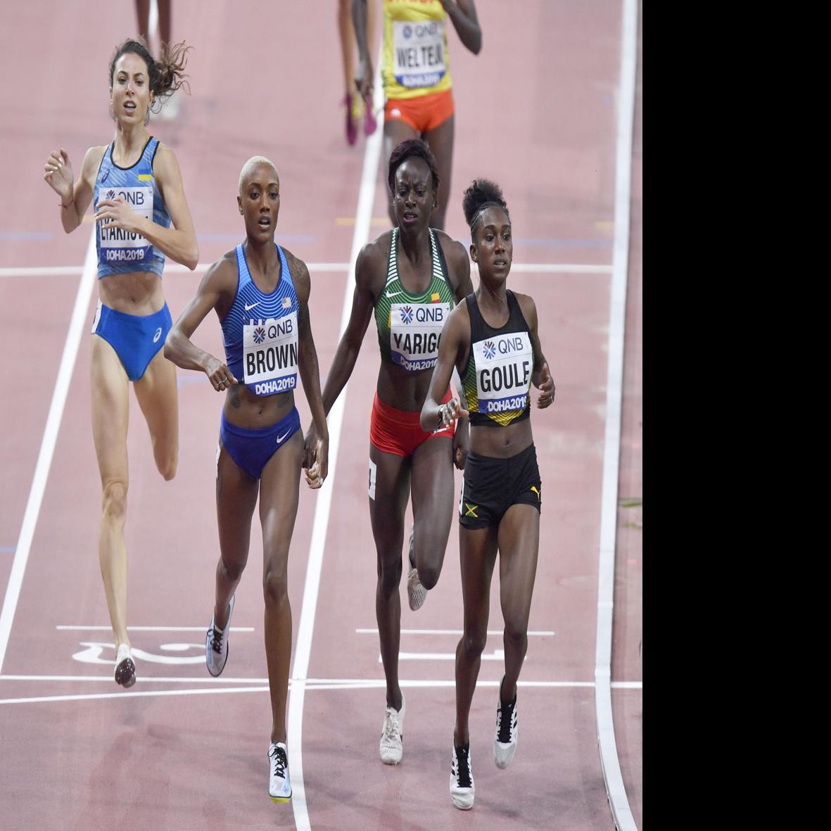 Former Lsu Athlete Natoya Goule Wins 800 Meters Heat To Start Iaaf