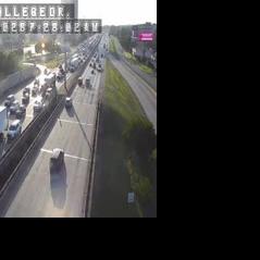 I-10 west closed at I-110 split after 18-wheeler catches fire, officials say
