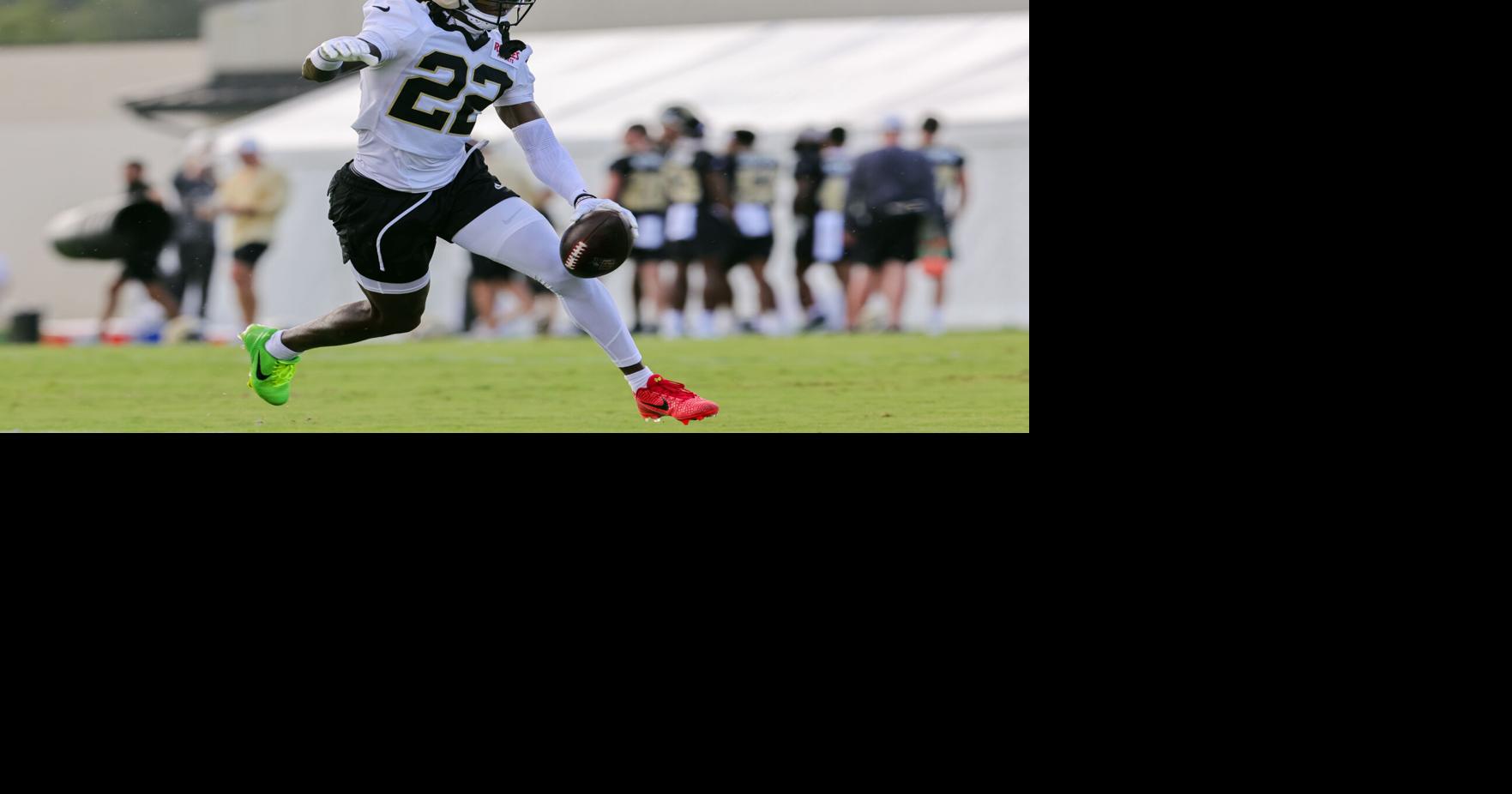 Die Geschwindigkeit ist immer noch da, aber Saints WR Rashid Shaheed ...