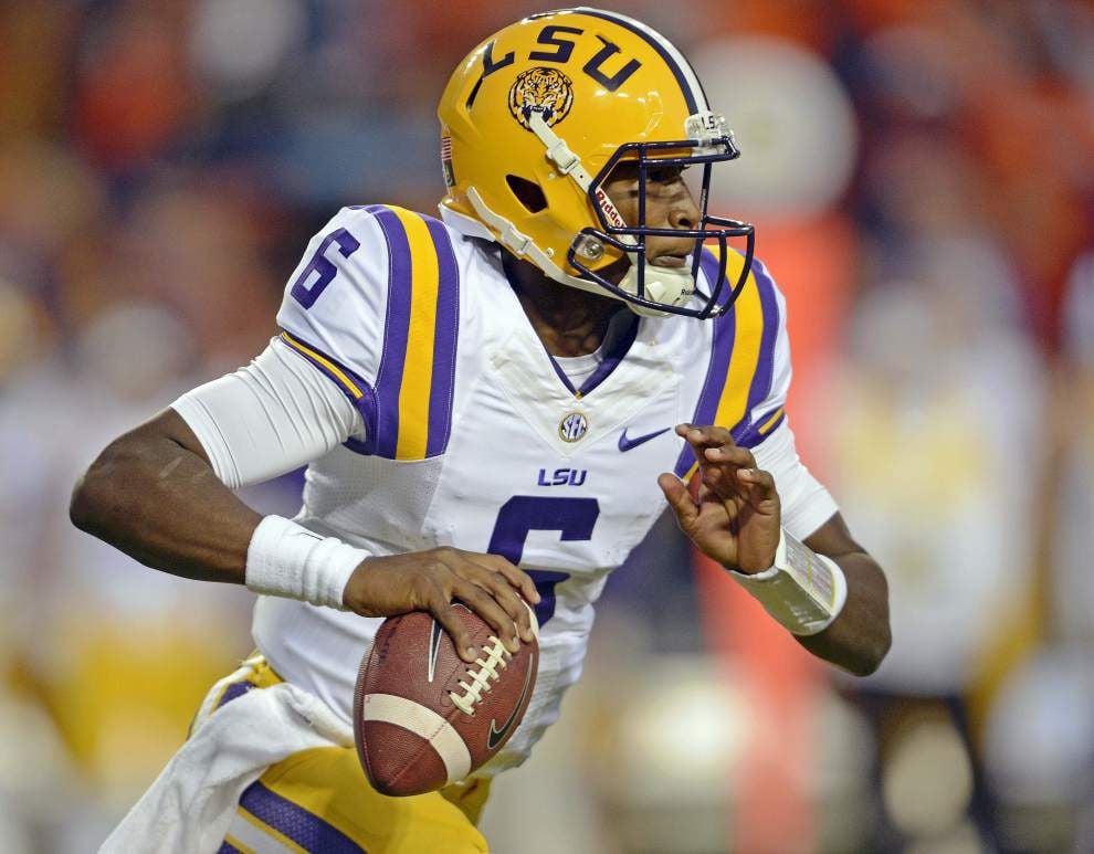 After Brandon Harris’ struggles at Auburn, LSU’s quarterback concerns come charging back _lowres