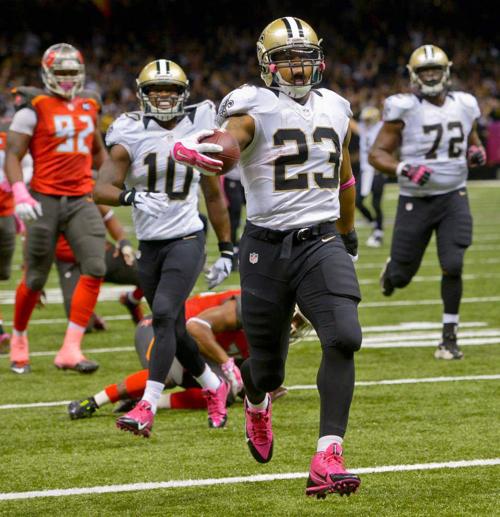 Saints RB Pierre Thomas returns to the lineup for Monday night Ravens showdown _lowres
