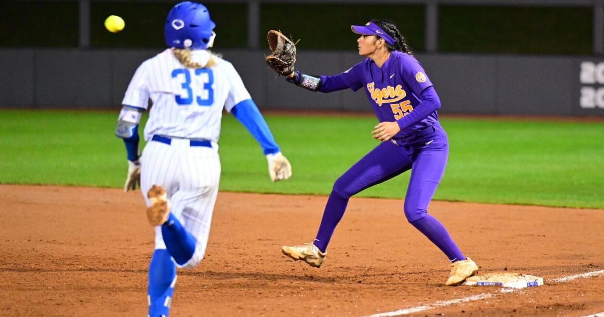 Raeleen Rees LSU first baseman Raeleen Gutierrez takes game to next level | LSU ...